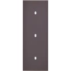MODELEC - Façade Désir Anthracite Mat Triple Verticale B1 B1 B1