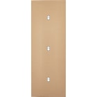MODELEC - Façade Désir Doré Mat Triple Verticale B1 B1 B1