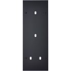 MODELEC - Façade Confidence Laiton Noir Mat Triple Verticale B1 B1 B2 à Vis