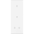 MODELEC - Façade Confidence Laiton Blanc Triple Verticale B1 B1 B2