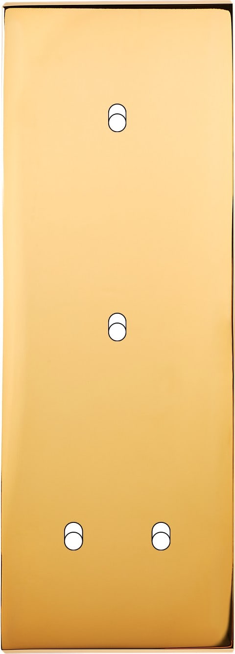 MODELEC - Façade Confidence Laiton Or Miroir Triple Verticale B1 B1 B2