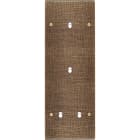 MODELEC - Façade Fascination Laiton Coslan Triple Verticale B1 B1 B2 à Vis