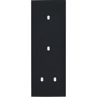 MODELEC - Façade Désir Noir Mat Triple Verticale B1 B1 B2