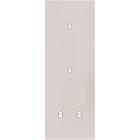 MODELEC - Façade Désir Gris Perle Mat Triple Verticale B1 B1 B2