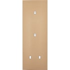 MODELEC - Façade Désir Doré Mat Triple Verticale B1 B1 B2