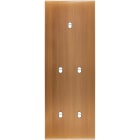 MODELEC - Façade Confidence Laiton Vieux Bronze Triple Verticale B1 B2 B2