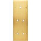 MODELEC - Façade Confidence Laiton Satine Triple Verticale B1 B2 B2 à Vis