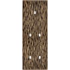 MODELEC - Façade Fascination Laiton Fauve Triple Verticale B1 B2 B2