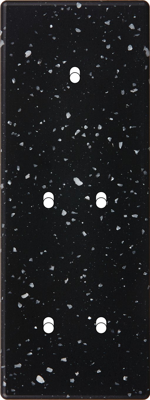 MODELEC - Façade Hitera Terrazzo Noir Triple Verticale B1 B2 B2