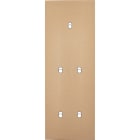 MODELEC - Façade Désir Doré Mat Triple Verticale B1 B2 B2