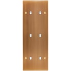 MODELEC - Façade Confidence Laiton Vieux Bronze Triple Verticale B2 B2 B2 à Vis