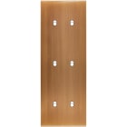 MODELEC - Façade Confidence Laiton Vieux Bronze Triple Verticale B2 B2 B2