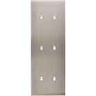 MODELEC - Façade Confidence Laiton Nickel Satine Triple Verticale B2 B2 B2