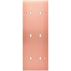 MODELEC - Façade Confidence Laiton Cuivre Satine Triple Verticale B2 B2 B2 à Vis