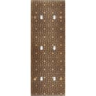 MODELEC - Façade Fascination Laiton Atlas Triple Verticale B2 B2 B2 à Vis