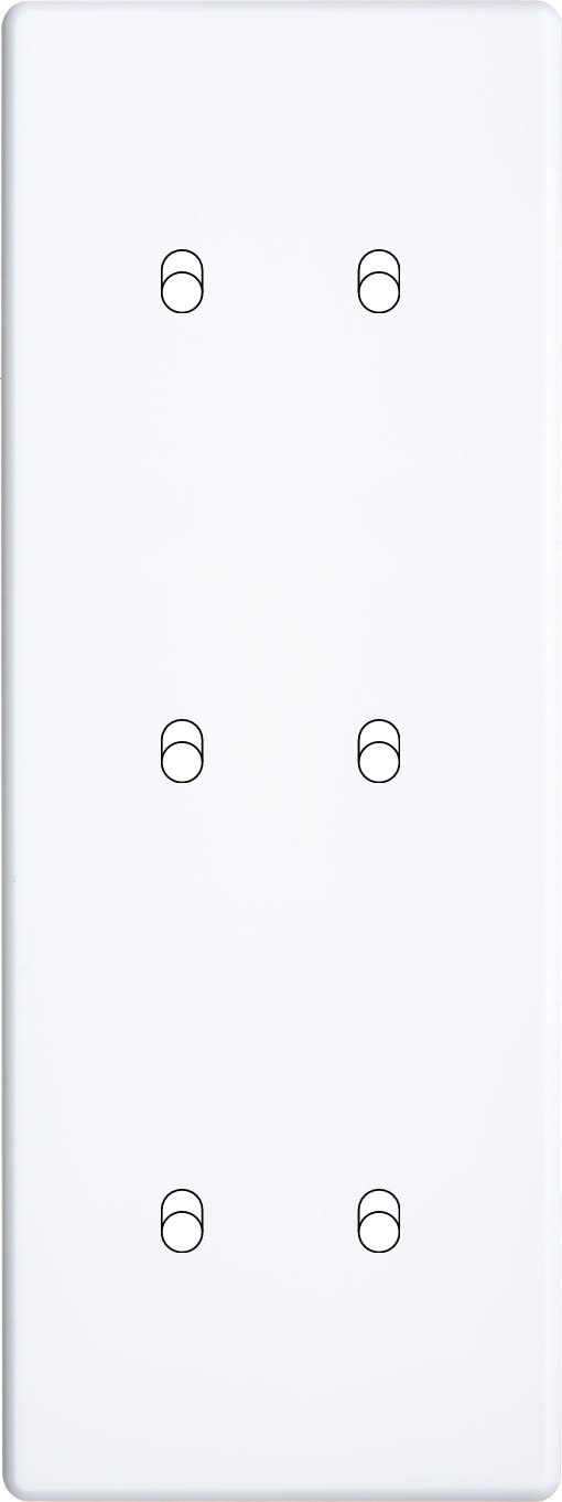 MODELEC - Façade Hitera Blanc Soft Triple Verticale B2 B2 B2