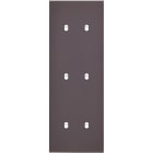 MODELEC - Façade Désir Anthracite Mat Triple Verticale B2 B2 B2