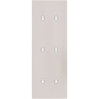 MODELEC - Façade Désir Gris Perle Mat Triple Verticale B2 B2 B2