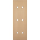 MODELEC - Façade Désir Doré Mat Triple Verticale B2 B2 B2