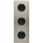 MODELEC - Façade Confidence Laiton Acier Triple Verticale Pckpckpck