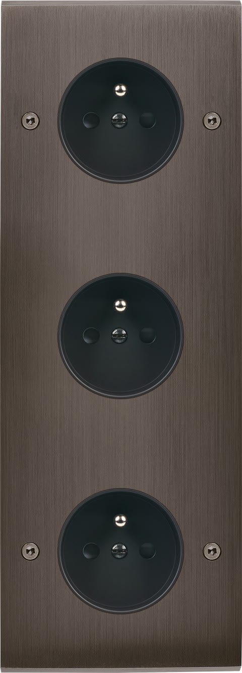 MODELEC - Façade Confidence Laiton Canon De Fusil Triple Verticale PC Pc PC à Vis