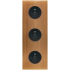 MODELEC - Façade Confidence Laiton Vieux Bronze Triple Verticale PC Pc Pc