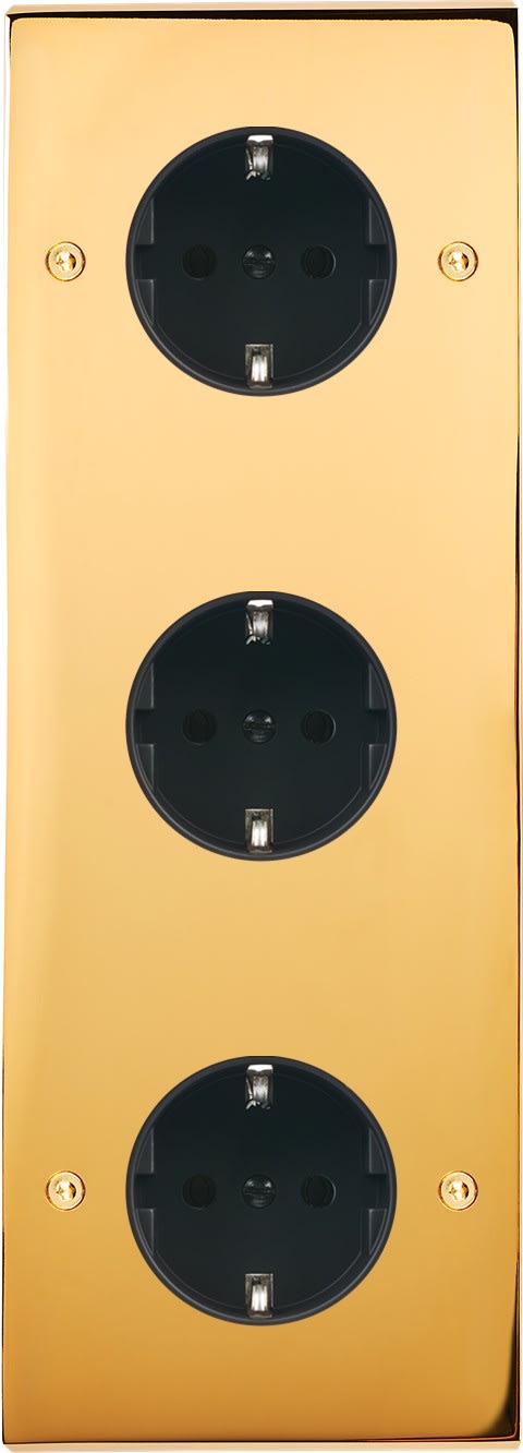 MODELEC - Façade Confidence Laiton Or Miroir Triple Verticale PCK Pck PCK V