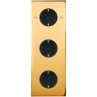 MODELEC - Façade Confidence Laiton Or Miroir Triple Verticale PCK Pck PCK V
