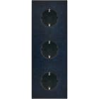 MODELEC - Façade Fascination Laiton Ombre Triple Verticale Pckpckpck