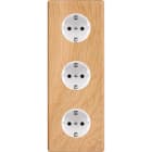 MODELEC - Façade Hitera Chene Clair Triple Verticale PCK Pck Pck