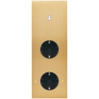 MODELEC - Façade Confidence Laiton Brosse Triple Verticale B1 PCK Pck Vis