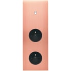 MODELEC - Façade Confidence Laiton Cuivre Satine Triple Verticale B1 PC Pc