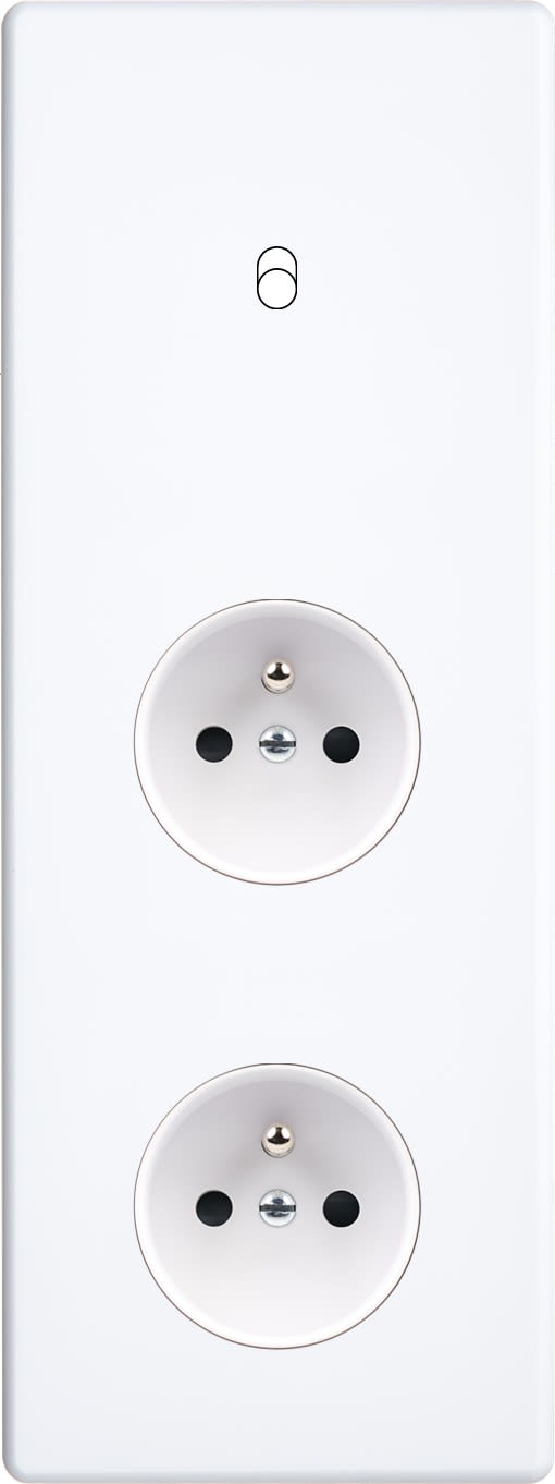 MODELEC - Façade Hitera Blanc Soft Triple Verticale B1 PC Pc