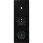 MODELEC - Façade Hitera Noir Soft Triple Verticale B1 PC Pc