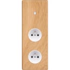 MODELEC - Façade Hitera Chene Clair Triple Verticale B1 PC Pc