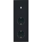 MODELEC - Façade Désir Noir Mat Triple Verticale B1 PCK Pck