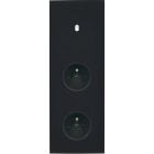 MODELEC - Façade Désir Noir Mat Triple Verticale B1 PC Pc