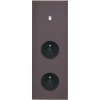 MODELEC - Façade Désir Anthracite Mat Triple Verticale B1 PC Pc