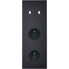 MODELEC - Façade Confidence Laiton Noir Triple Verticale B2 PC Pc