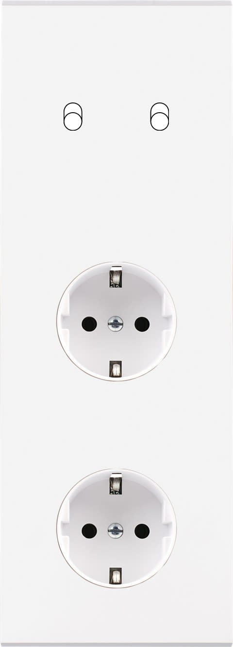 MODELEC - Façade Confidence Laiton Blanc Triple Verticale B2 PCK Pck