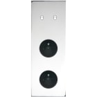 MODELEC - Façade Confidence Laiton Chrome Triple Verticale B2 PC Pc