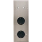 MODELEC - Façade Confidence Laiton Nickel Satine Triple Verticale B2Pckpck V