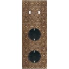 MODELEC - Façade Fascination Laiton Atlas Triple Verticale B2 PCK Pck