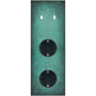 MODELEC - Façade Fascination Laiton Jade Triple Verticale B2 PCK Pck