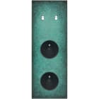 MODELEC - Façade Fascination Laiton Jade Triple Verticale B2 PC Pc