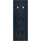 MODELEC - Façade Fascination Laiton Ombre Triple Verticale B2 PC Pc à Vis