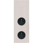 MODELEC - Façade Désir Gris Perle Mat Triple Verticale B2 PC Pc