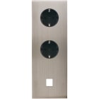 MODELEC - Façade Confidence Laiton Nickel Satine Triple Verticale Pckpckm1