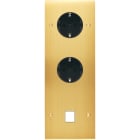 MODELEC - Façade Confidence Laiton Satine Triple Verticale PCK Pck M1 V