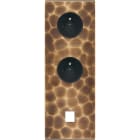 MODELEC - Façade Fascination Laiton Onde Triple Verticale PC Pc M1